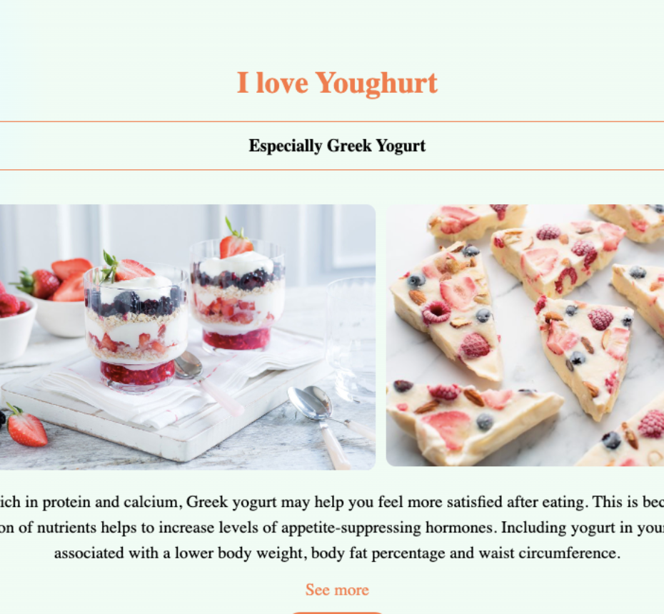 Yogurt App